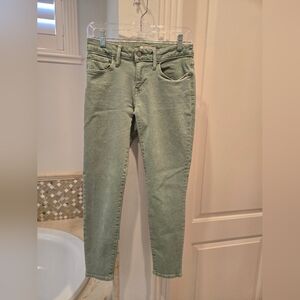 Green Skinny Jeans